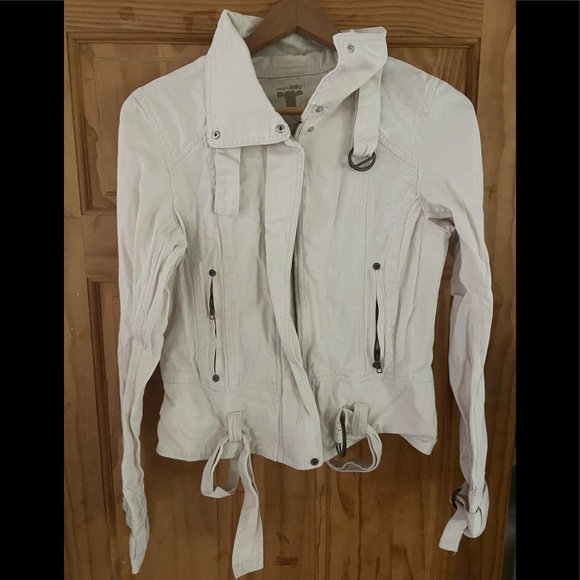 Off white cream/ light tan colored REPUBLIC Jacket New Never worn size 10 - Picture 1 of 2